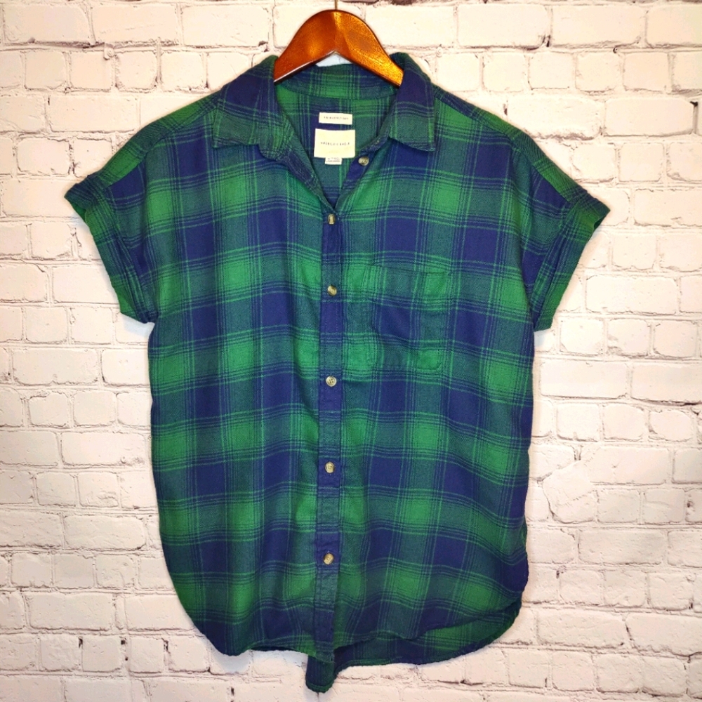 American Eagle amazing soft flannel t shirt XS